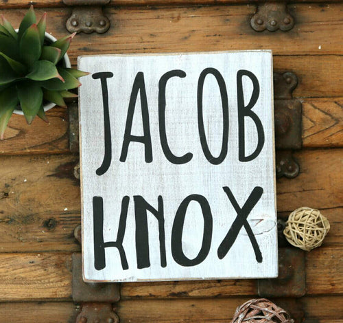 Nursery wall art, Personalized nursery sign, Baby shower gifts for boys, Baby name sign for wall