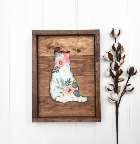 Bear Nursery Decor, Woodland Decor Nursery